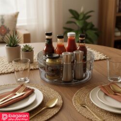 نظم دهنده گردان نشکن لیمون برای سس و بطری