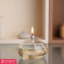 جاشمعی عدسی تک 502690 با نور ملایم شمع