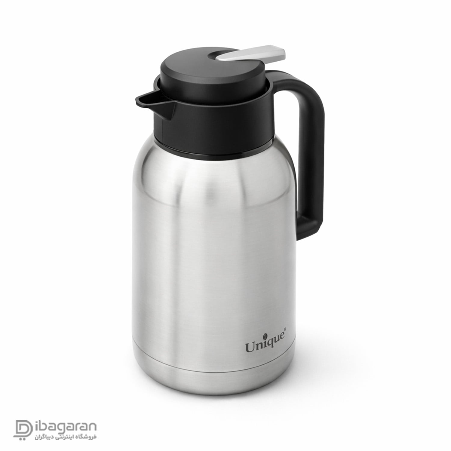 فلاکس استیل بدون شیشه حجم 1.5 لیتری با طراحی ساده