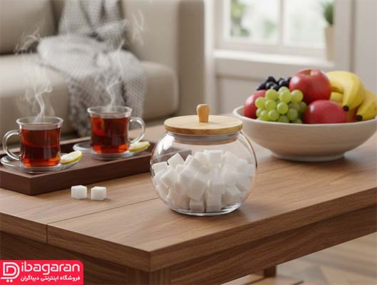 قندان پیرکس ساده و شیک مناسب جهیزیه