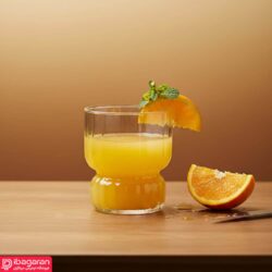 لیوان شیشه ای ونوس خوش دست و ساده