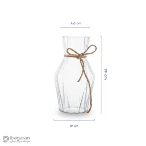 گلدان شیشه ای کژال