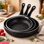 سه تابه گرانیتی مشکی ریور
