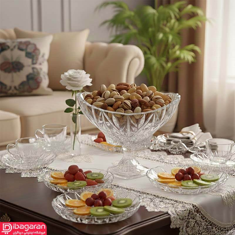 آجیل خوری پایه دار مدل کایا نمای اصلی