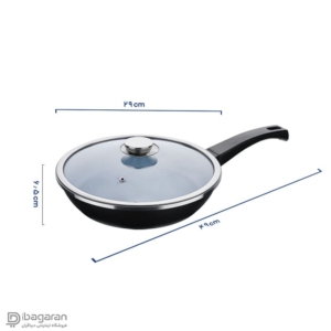 تابه گرانیتی تک دسته سایز 28 ریور کد 4126