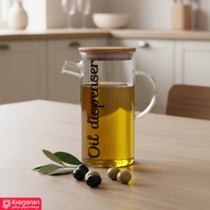 روغن ریز آکام با طراحی مینیمال و درب چوبی