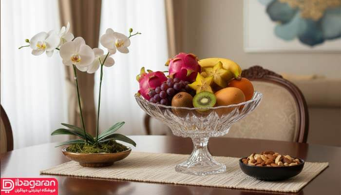 میوه خوری پایه دار کادویی مدل کایا