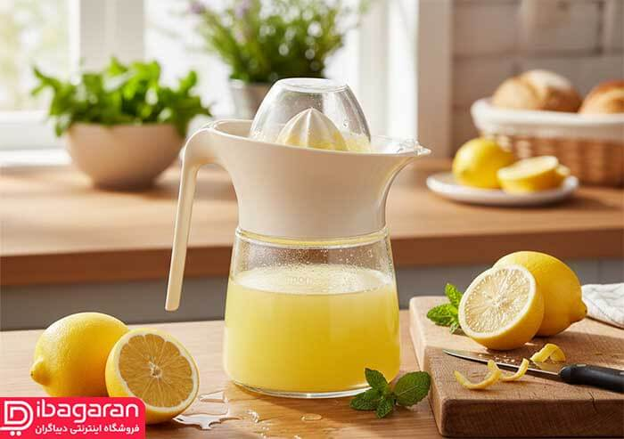 پارچ شیشه ای لیمون