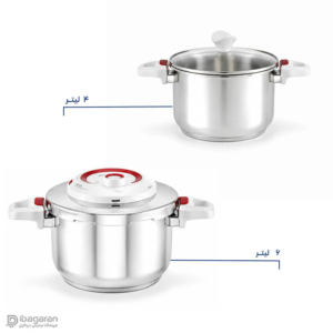 زودپز دوقلو ریور مدل 3848