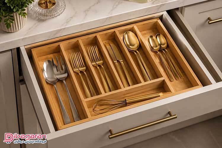 باکس چوبی داخل کشویی ریور مدل 3923