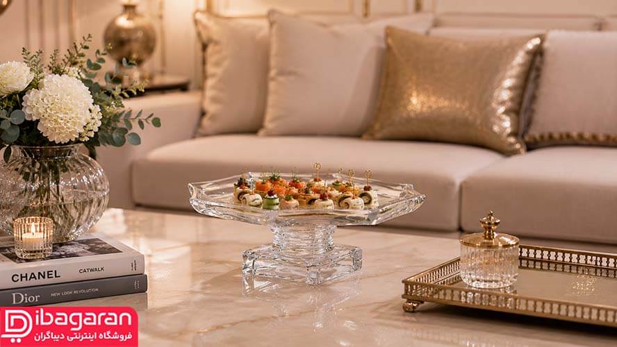 خرید شیرینی خوری پایه دار