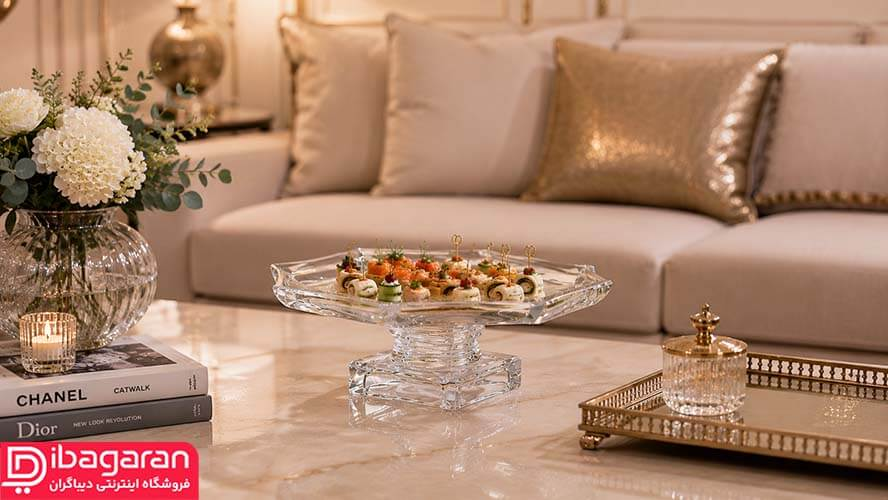 خرید شیرینی خوری پایه دار
