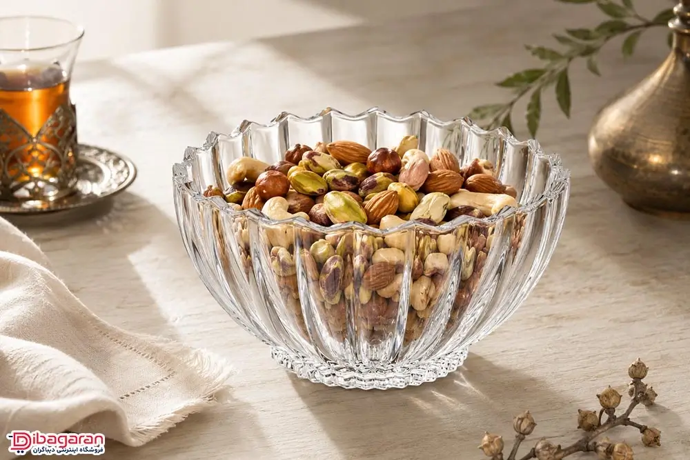 آجیل خوری بلور سلین کادو