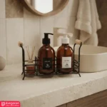 جا مایع دوقلو با دو بطری شفاف و طراحی مدرن