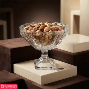 آجیل خوری پایه دار مودنا بلوری