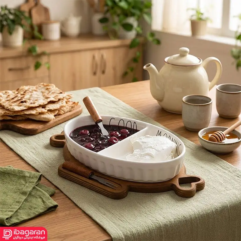 اردو خوری چوبی و سرامیکی مناسب پذیرایی
