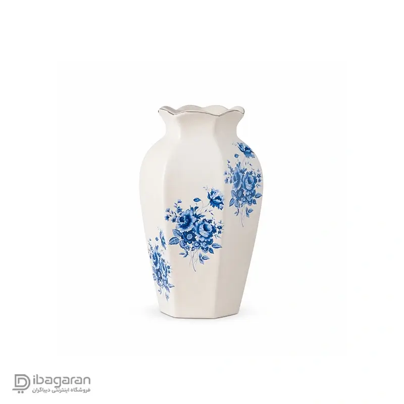 گلدان خمره ای سنگی مدل گل باران طرح ساده