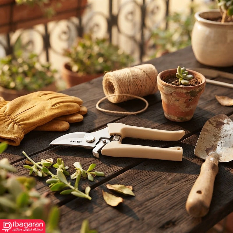 قیچی گاردن قفل دار ریور مدل 81004