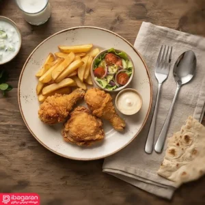 قاشق و چنگال استیل ریور مدل 8341 با طراحی مینیمال