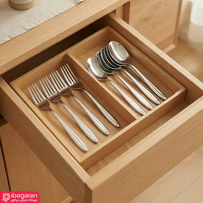 سرویس قاشق و چنگال استیل 12 پارچه ریور مدل 8347