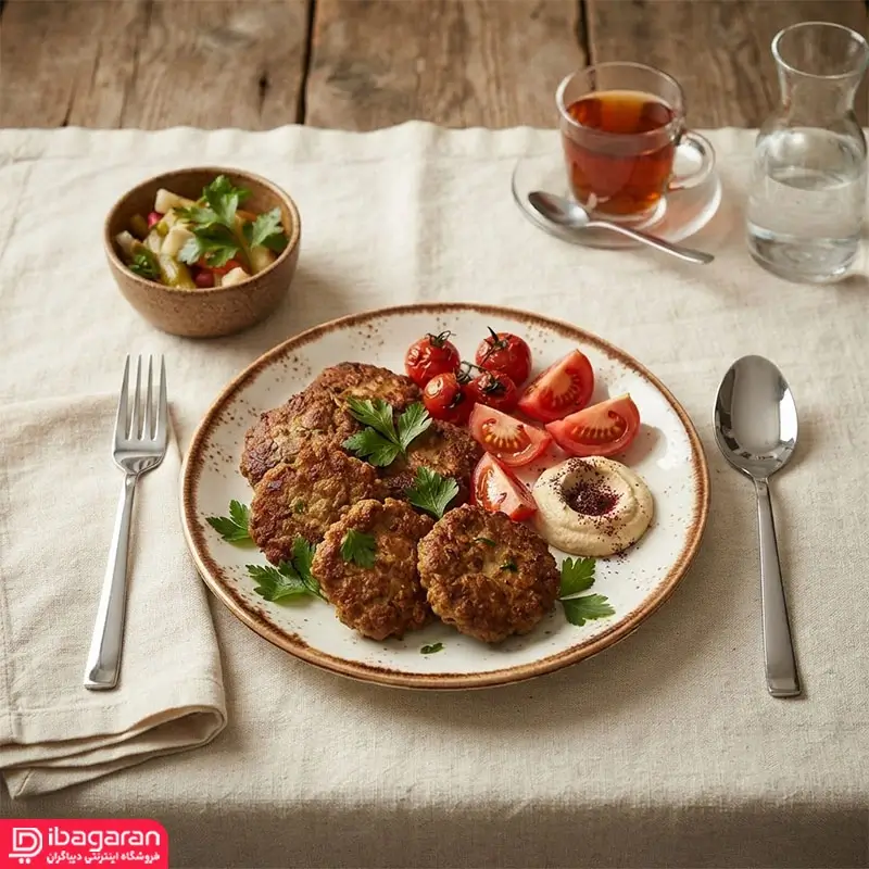 قاشق و چنگال استیل ریور 8349 با طراحی ساده