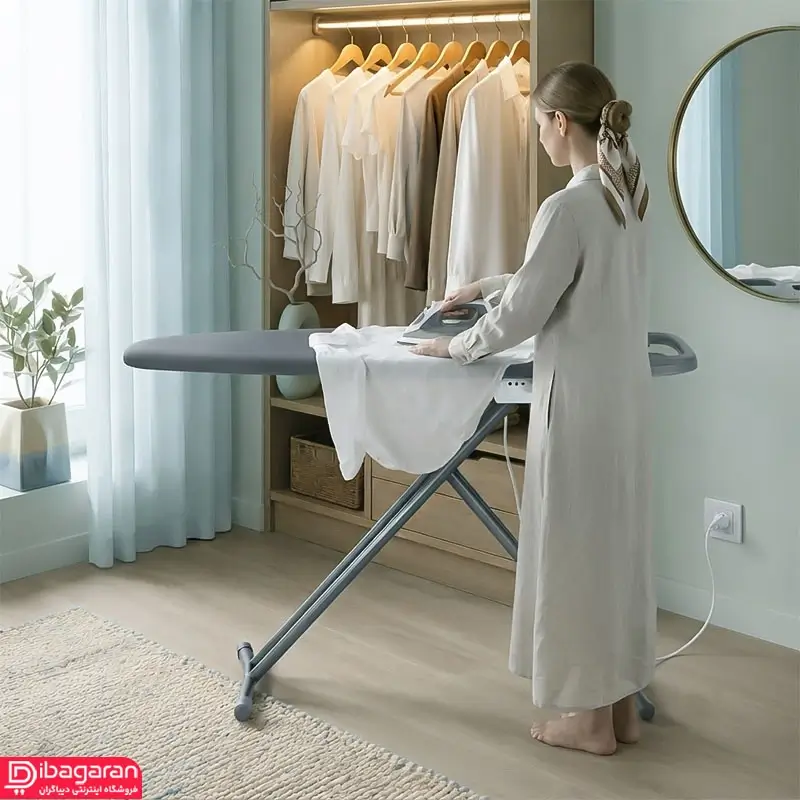 میز اتو ایستاده جک دار و پریز دار ریور مدل 3934
