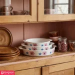 مرغ خوری بیضی گل بهاری مناسب ظروف پذیرایی