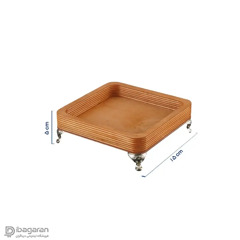 ظرف سرو آجیل و تنقلات چوبی