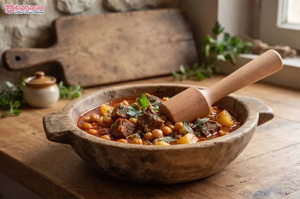 گوشت کوب چوبی راش ریور
